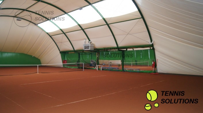 Hala tenisowa - budowa w Błoniu